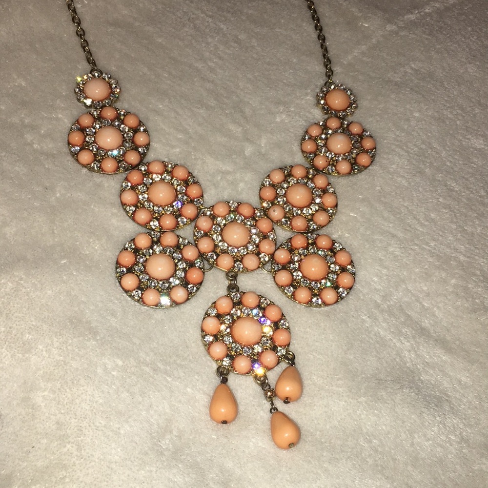 Peachy necklace